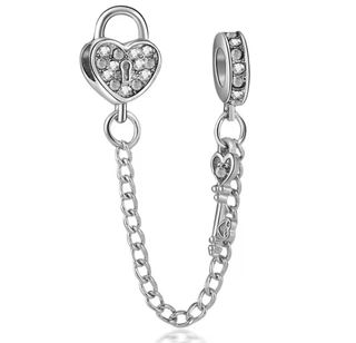 Cadena de seguridad Llave Candado para pulsera 