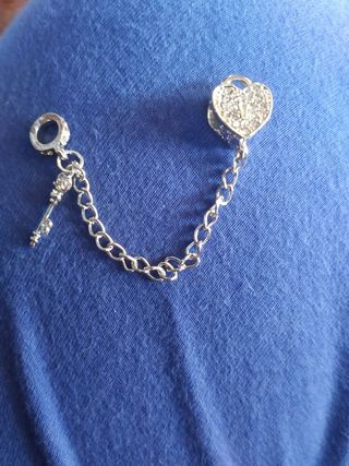 Cadena de seguridad Llave Candado para pulsera 