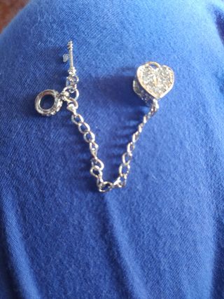 Cadena de seguridad Llave Candado para pulsera 