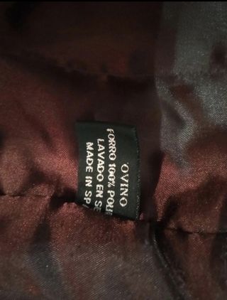Chaqueta de piel auténtica L Medidas 