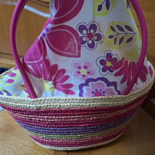 Canasta mimbre niña