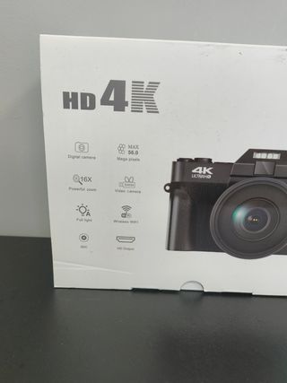 CCN Cámara Digital 4K 48MP