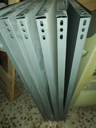 Estantería metálica SEIS baldas mueble perforada