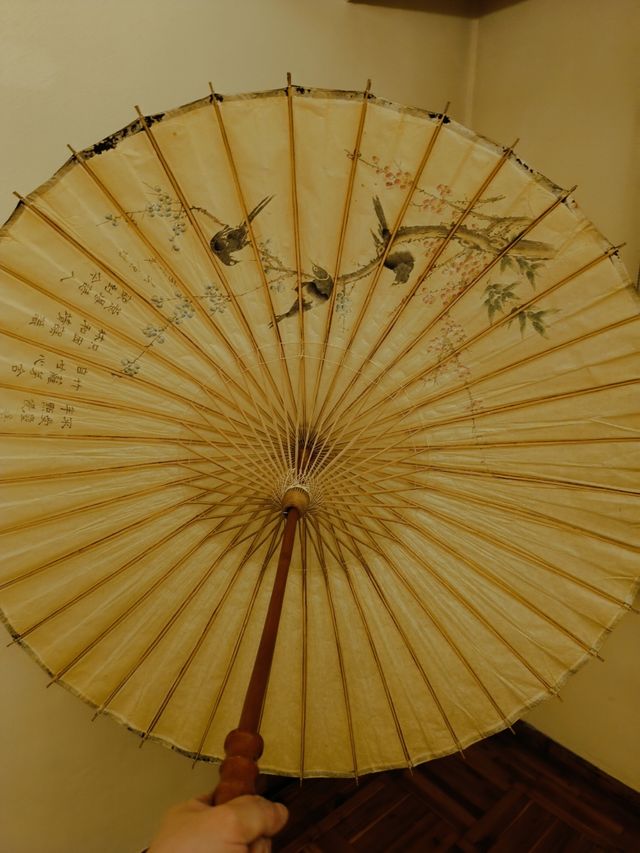 Sombrilla antigua china