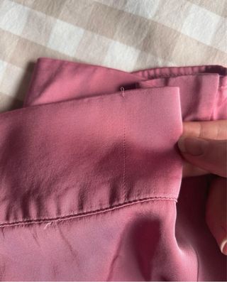 Blusa Uterqüe satinada talla S