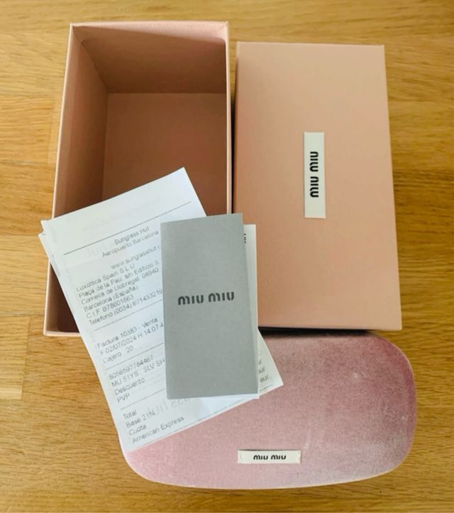 Óculos de sol Miu Miu