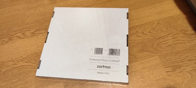 Perforated Plate V2 Zortrax M200