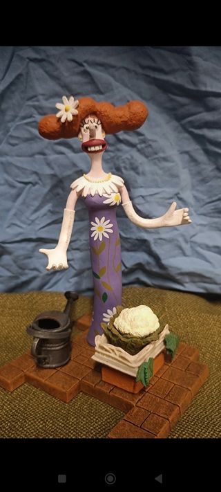 Wallace e Gromit action figure set