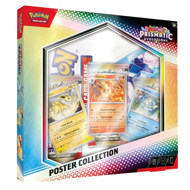 Pack Prismatic Evolutions Cartas Pokemon TCG (ING)