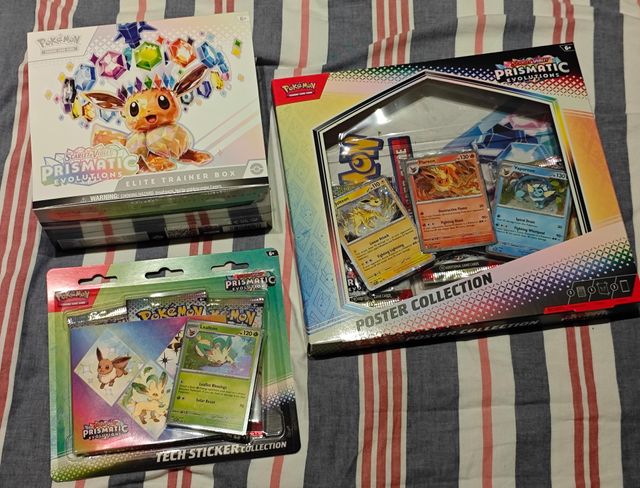 Pack Prismatic Evolutions Cartas Pokemon TCG (ING)
