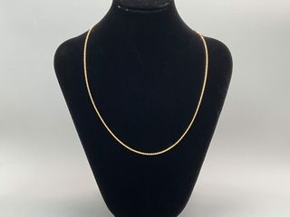 cadena oro 18k 25cm
