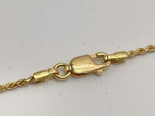 cadena oro 18k 25cm