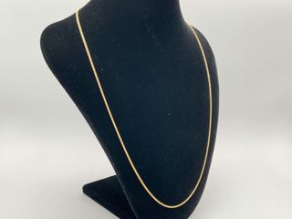 cadena oro 18k 30cm