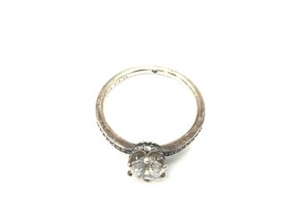 anillo plata 925mm con piedra