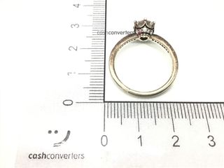 anillo plata 925mm con piedra