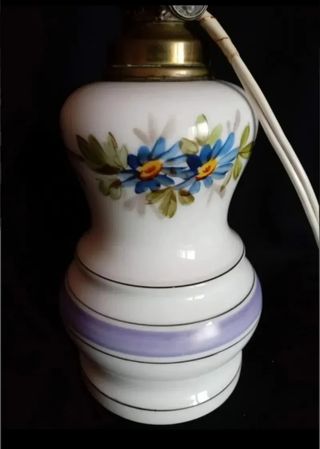 Lampara de mesa quinqué 