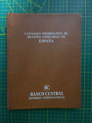 CATALOGO BILLETES EXTRANJEROS DE 1980