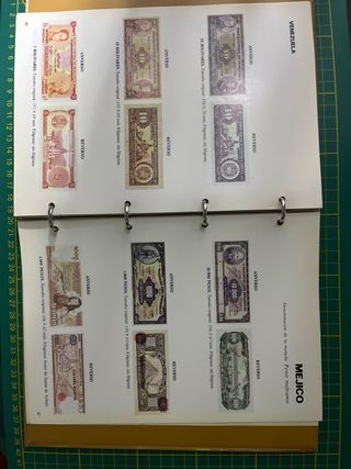 CATALOGO BILLETES EXTRANJEROS DE 1980