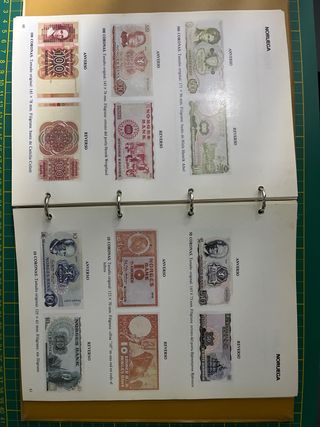 CATALOGO BILLETES EXTRANJEROS DE 1980