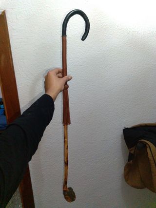 Bastón cachaba garrote olmo