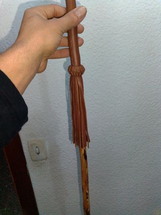 Bastón cachaba garrote olmo