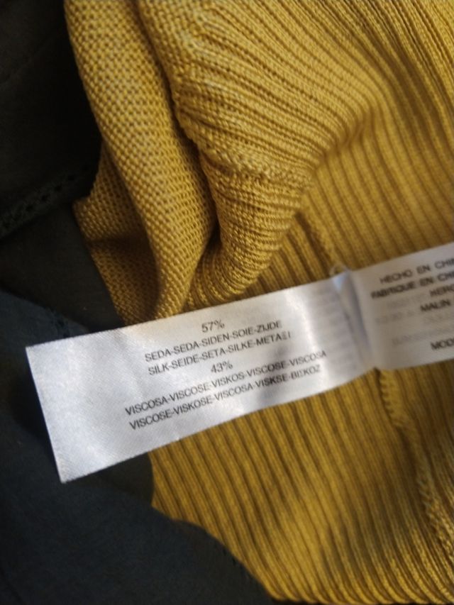 Chaqueta Massimo Dutti M seda y viscosa