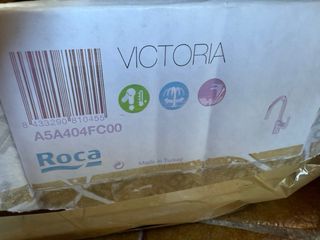 Grifo lavabo caño giratorio Victoria Plus de Roca