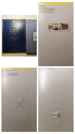 Il Libro dei Francobolli 1991