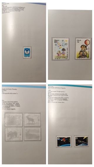 Il Libro dei Francobolli 1991
