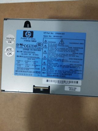fuente pc HP
