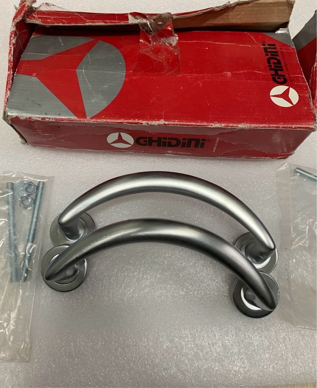 MANIGLIE SATINATE PER INFISSI GHIDINI NUOVE