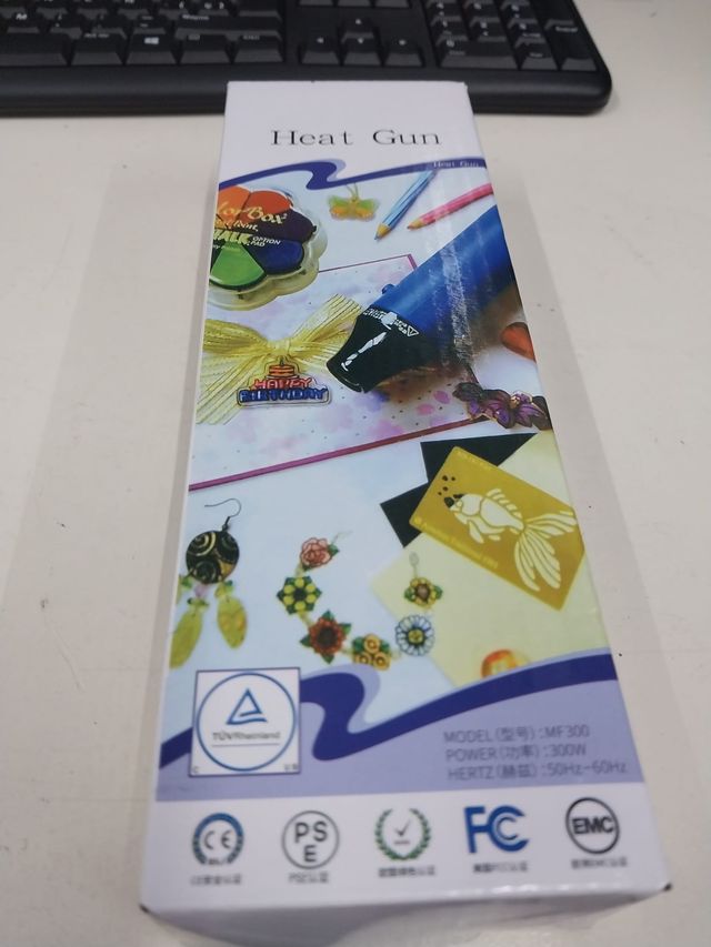 PISTOLA DE CALOR PORTATIL 300W