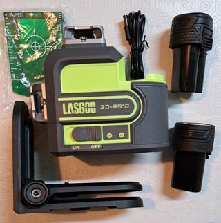 Nivel láser automático con baterías recargables