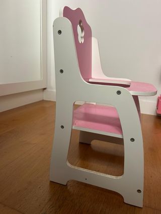 TRONA DE MADERA DE JUGUETE