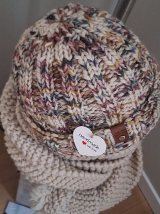 Berretto uomo 100% lana fatto a mano