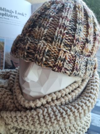 Berretto uomo 100% lana fatto a mano