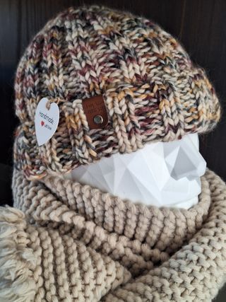 Berretto uomo 100% lana fatto a mano