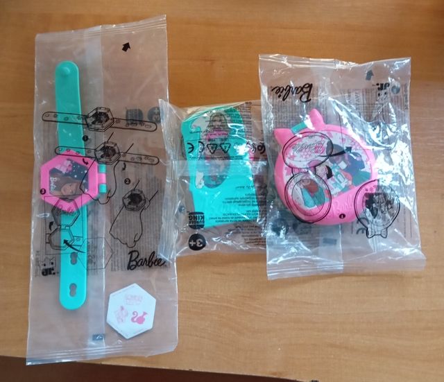 Juguetes Barbie Burger King 
