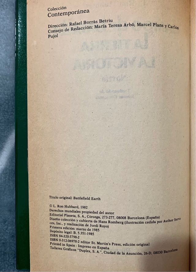 Campo de batalla la tierra. La victoria