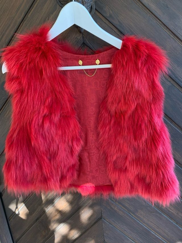 Chaleco piel de zorro