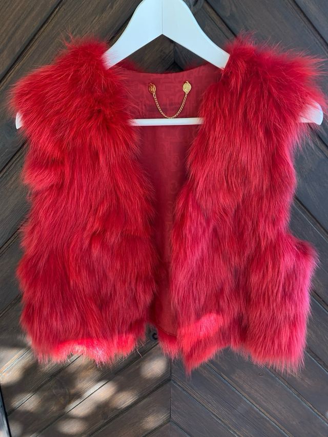 Chaleco piel de zorro