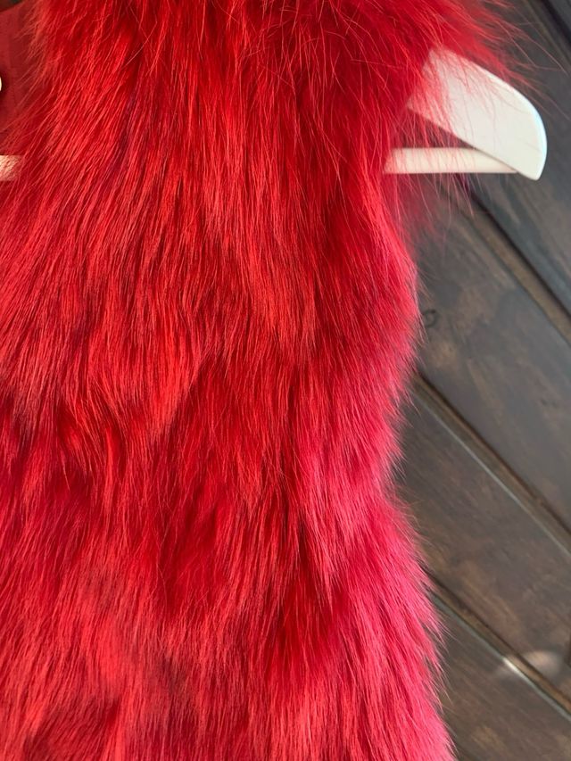 Chaleco piel de zorro