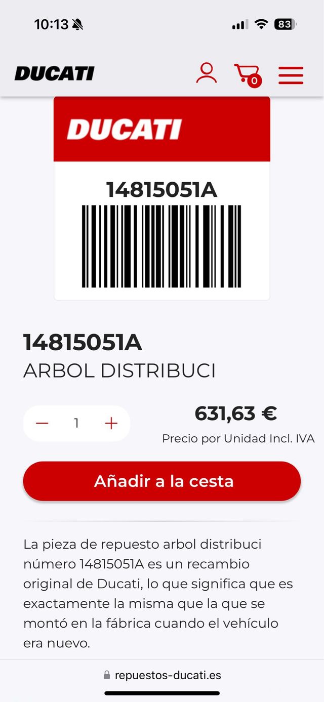 14815051A arbol distribucion