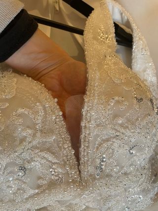 Espectacular vestido de novia