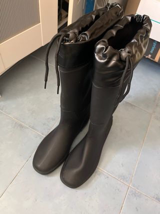 Botas de agua negras