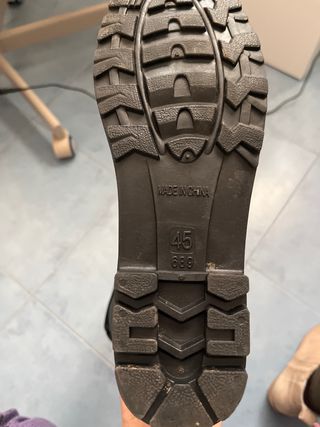 Botas de agua negras