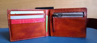 Cartera de cuero