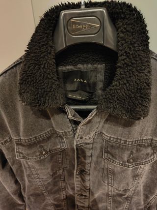 Cazadora con borrego