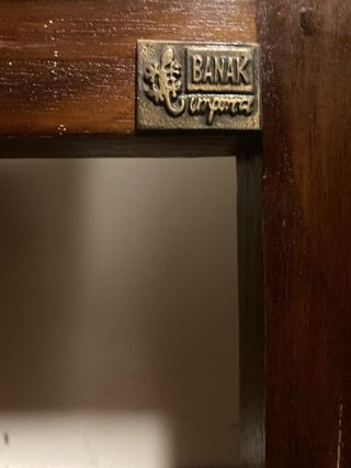 Cabecero de madera teka