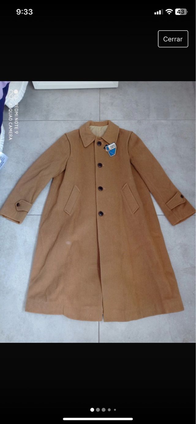 Abrigo talla 14 años 